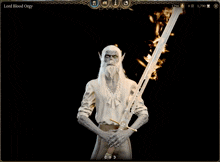 Flaming Sword Githyanki GIF - Flaming Sword Githyanki Baldur'S Gate 3 GIFs