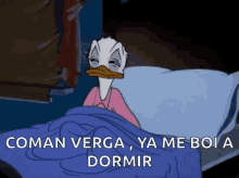 Donald Duck Cant Sleep GIF - Donald Duck Cant Sleep Sleep GIFs