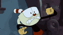 Oh No Cuphead GIF - Oh No Cuphead The Cuphead Show GIFs
