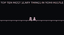 Top Ten Most Scary Things In Yomi Hustle Arrows GIF - Top Ten Most Scary Things In Yomi Hustle Yomi Hustle Arrows GIFs