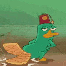 Perry The Platypus Serious GIF