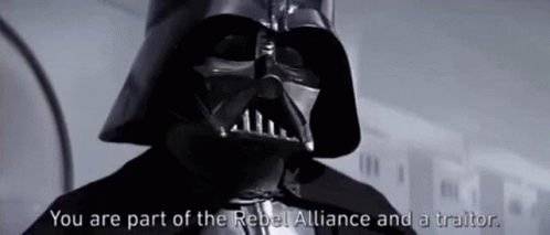 Star Wars You Are Part Of The Rebel Alliance GIF - Star Wars You Are Part Of The Rebel Alliance Traitor GIFs