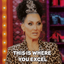 This Is Where You Excel Michelle Visage GIF - This Is Where You Excel Michelle Visage Rupaul’s Drag Race GIFs