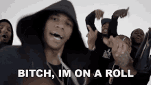 Bitch Im On A Roll A Boogie Wit Da Hoodie GIF - Bitch Im On A Roll A Boogie Wit Da Hoodie Timeless Song GIFs