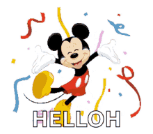 Mickey Mouse Celebration GIF - Mickey Mouse Celebration Happy GIFs
