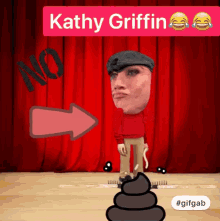 Kathy Griffin Nope GIF - Kathy Griffin Nope No GIFs