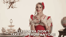 Cleopatra Did Not Take Shit From Anyone Lady Boss GIF - Cleopatra Did Not Take Shit From Anyone Lady Boss Cleopatra GIFs