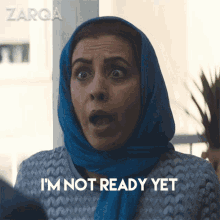 Im Not Ready Yet Zarqa GIF - Im Not Ready Yet Zarqa 105 GIFs