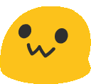 Blob Blinking Sticker - Blob Blinking Emoji Stickers