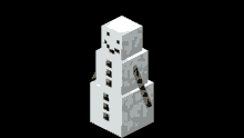 Snowman Minecraft GIF - Snowman Minecraft Snow GIFs
