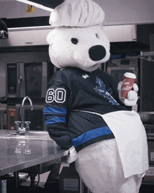 Toronto Maple Leafs Carlton The Bear GIF - Toronto Maple Leafs Carlton The Bear Tim Hortons GIFs