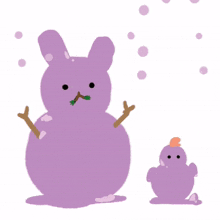 animal bunny rabbit cute snow animal bunny rabbit cute snow