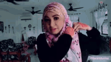 Shawl Tutorial GIF - Shawl Tutorial Hijab GIFs