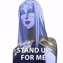 stand up for me carmilla castlevania stop sitting down get up