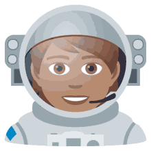 astronaut happy