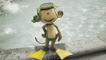 Subway Monkey GIF - Subway Monkey Swimsuit GIFs