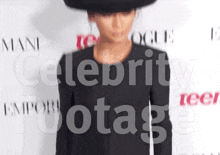 Zendaya Big Hat GIF - Zendaya Big Hat Black Hat GIFs