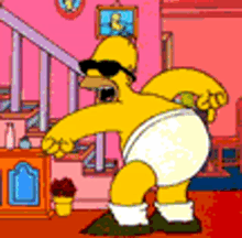 Homero Feliz GIF - Homero Feliz GIFs