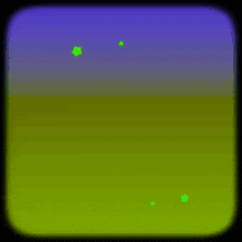 a purple and green background with arabic writing