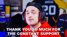 Thank You So Much For The Constant Support Imow GIF - Thank You So Much For The Constant Support Imow Thank You For Your Support GIFs
