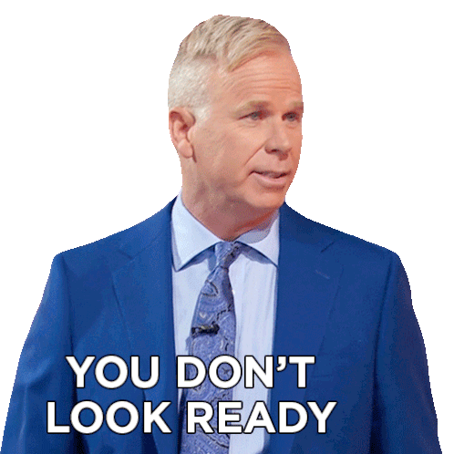 You Dont Look Ready Gerry Dee Sticker - You Dont Look Ready Gerry Dee Family Feud Canada Stickers