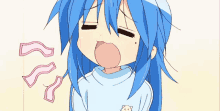Cansada Anime GIF - Cansada Anime Blue GIFs