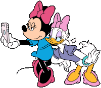 Selfie Minnie Mouse Sticker