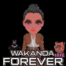 wakanda wakanda forever lignon cynthia black panther