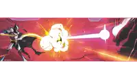a comic book drawing of a superhero shooting a ray of light