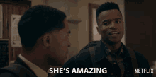 Shes Amazing Brandon P Bell GIF - Shes Amazing Brandon P Bell Marque Richardson GIFs