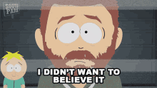 I Didnt Want To Believe It Stephen Stotch GIF - I Didnt Want To Believe It Stephen Stotch Butters Stotch GIFs