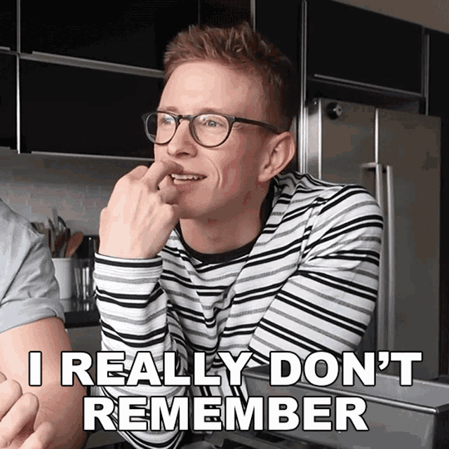 I Really Dont Remember Tyler Oakley GIF - I Really Dont Remember Tyler  Oakley Tyler Oakley Channel - Discover & Share GIFs