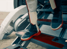 a person 's feet are shown on a set of stairs with the word kepler on the bottom