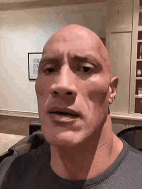 The Rock Think GIF - The Rock Think The Rock Meme GIFs