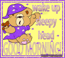 Bear Wake Up GIF - Bear Wake Up Good Morning GIFs