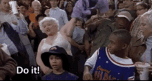 Granny With Shirt Do It GIF - Granny With Shirt Do It GIFs