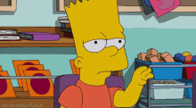 The Simpsons Bart Simpson GIF - The Simpsons Bart Simpson Talk To My Hand GIFs