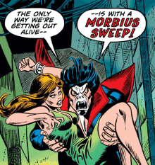 Morbius Sweep Comics GIF - Morbius Sweep Comics Comic Books GIFs
