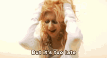 Christina Aguilera But Its Too Late GIF - Christina Aguilera But Its Too Late Its Too Late GIFs