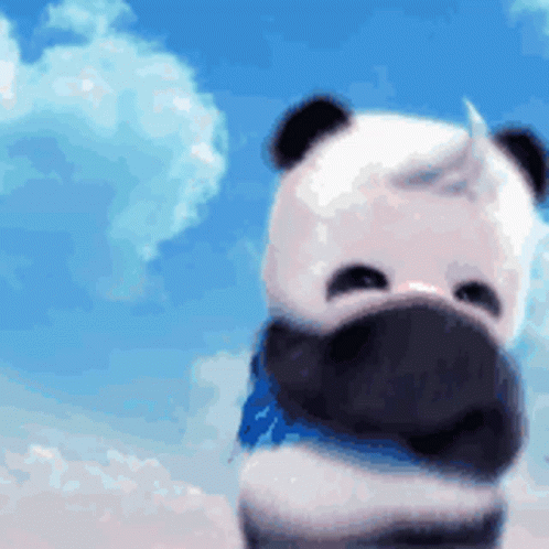 Panda Gấu Trúc GIF - Panda Gấu Trúc Blue - Discover & Share GIFs
