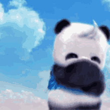 Panda Gấu Trúc GIF - Panda Gấu Trúc Blue GIFs