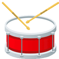 Drum Activity Sticker - Drum Activity Joypixels Stickers