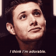 Dean GIF - Dean Winchester Im Adorable Adorable GIFs