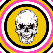 Skull Pop Art GIF - Skull Pop Art Skulls GIFs