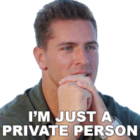Im Just A Private Person Nathan Kroger Sticker - Im Just A Private Person Nathan Kroger The Real Love Boat Stickers