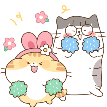 Funny Cat Meomet Sticker - Funny Cat Meomet Cabbit Stickers