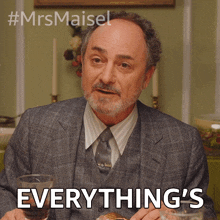 Everything'S Fine Moishe Maisel GIF - Everything'S Fine Moishe Maisel Kevin Pollak GIFs