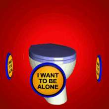 Alone I Want To Be Alone GIF