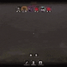 a person is playing a video game in the fog and their shadow is visible on the screen .