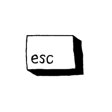 keyboard esc